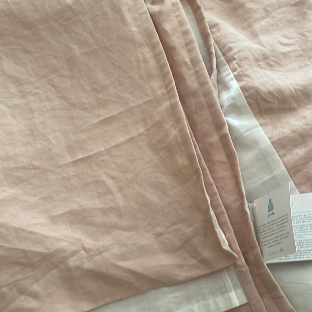 Pottery Barn crib skirt